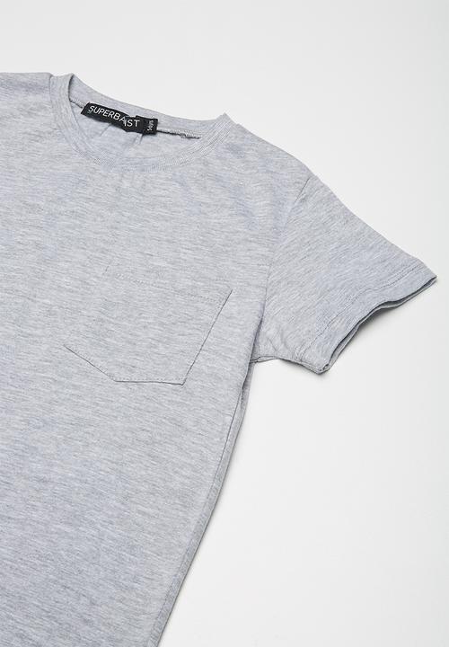 Superbalist - Kids boys crew neck with pocket - grey 