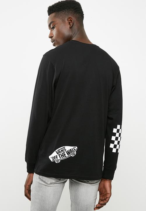 Vans - Vans distorted tee - black