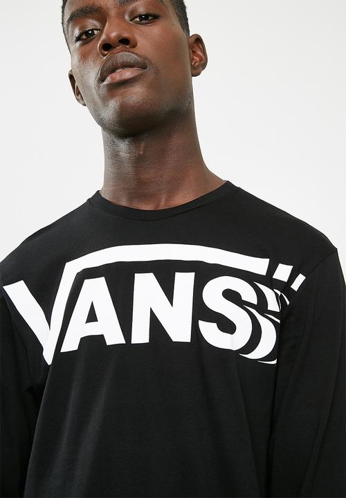 Vans - Vans distorted tee - black