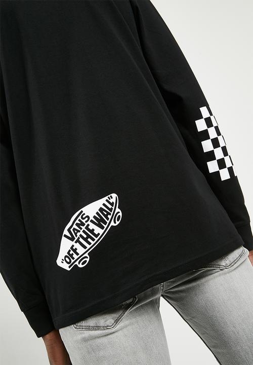 Vans - Vans distorted tee - black