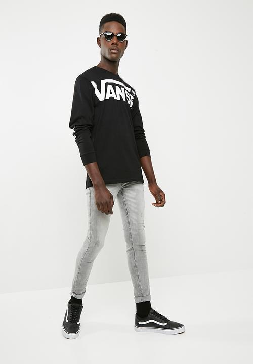 Vans - Vans distorted tee - black
