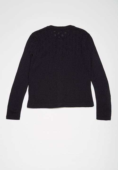 Superbalist - Rainbow button cardigan - navy
