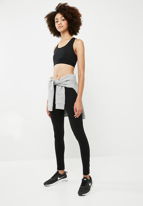 dailyfriday - Side lace leggings - black 