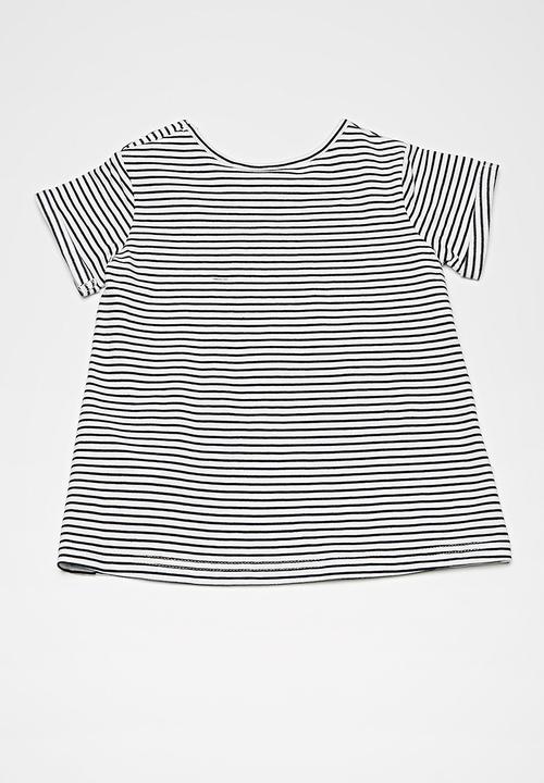 Cotton On - License ginger tee - black & white 
