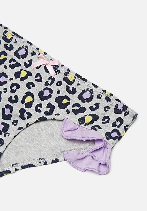 Cotton On - Ruffle underwear pack - multi 