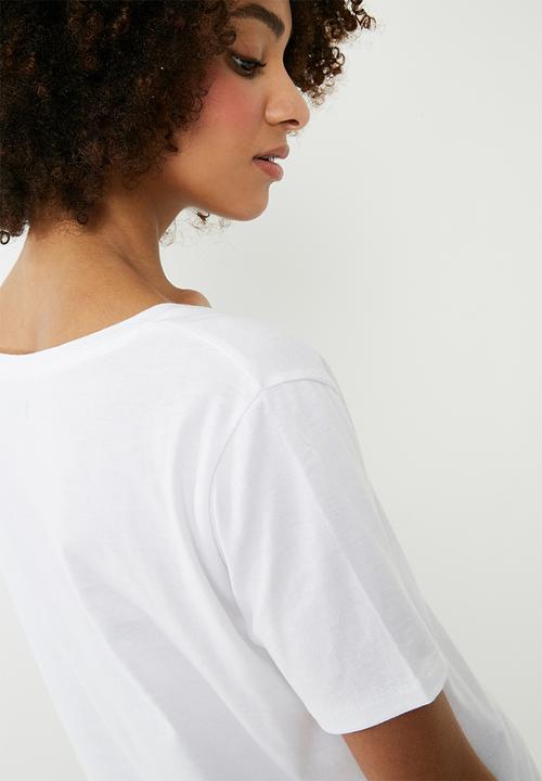 Superbalist - Boyfriend tee 2 pack - black & white 
