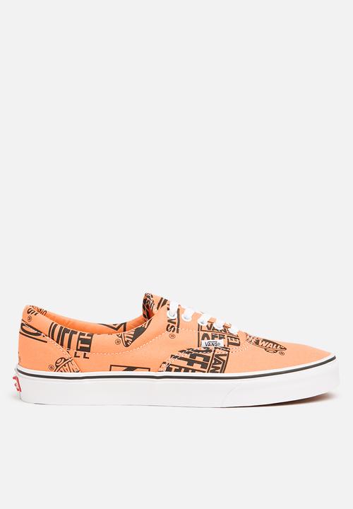 Era (logo mix) - tangerine - black Vans 