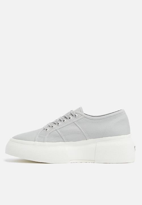 SUPERGA - 2287 Cotw Boost wedge - grey 