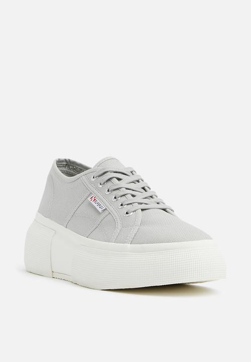 SUPERGA - 2287 Cotw Boost wedge - grey 