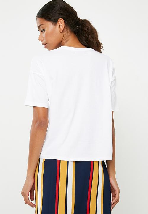 Superbalist - Je taime Paris graphic tee - white 