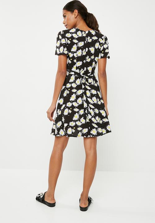 Superbalist - Short tea dress with keyhole - multi 