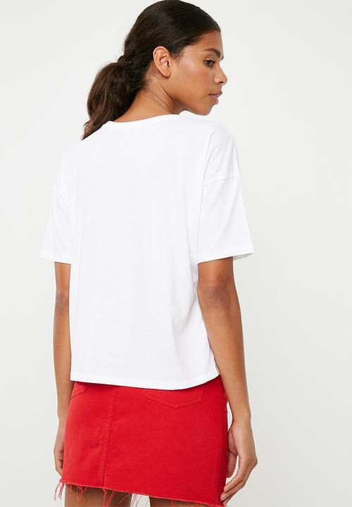 Superbalist - Electric graphic tee - white 
