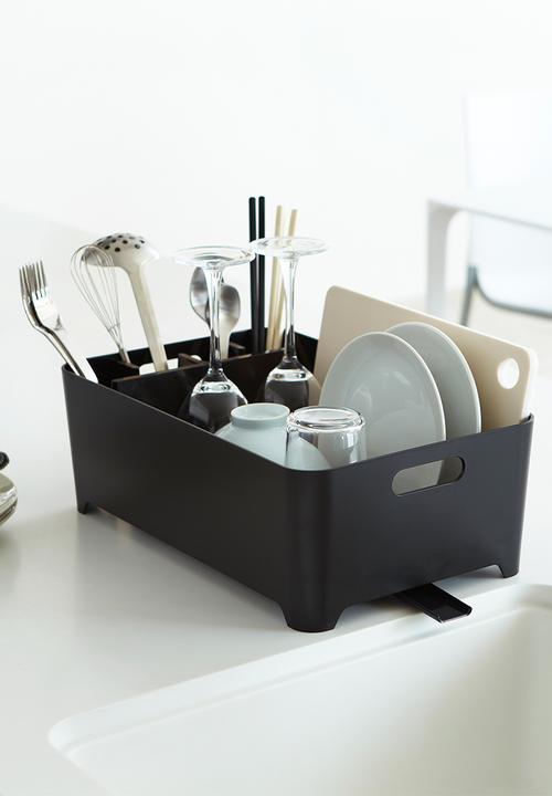 Yamazaki - Tower dish drainer - black