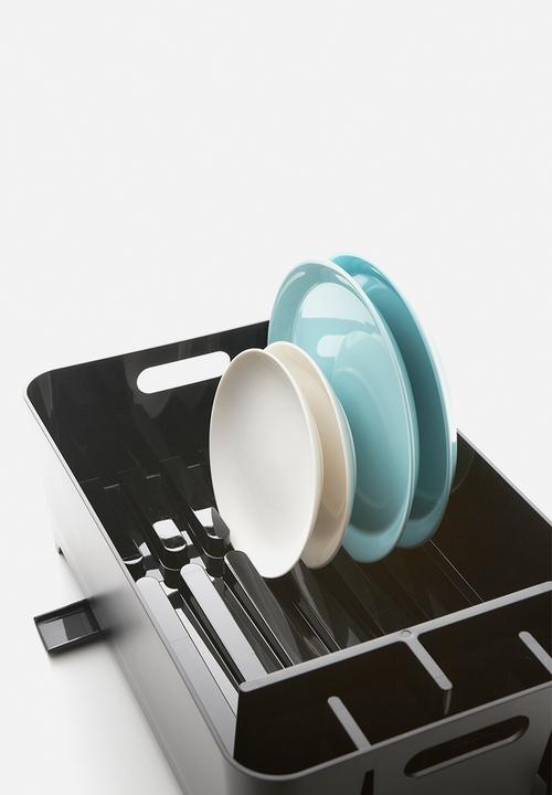 Yamazaki - Tower dish drainer - black
