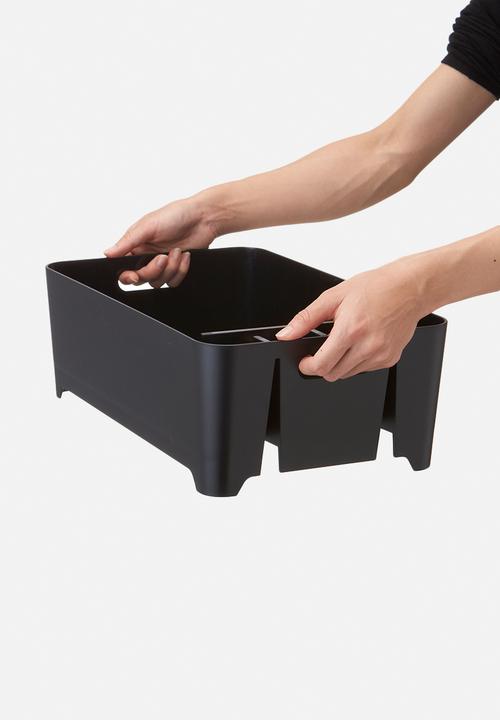 Yamazaki - Tower dish drainer - black