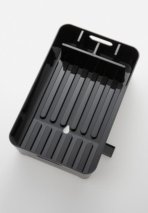 Yamazaki - Tower dish drainer - black