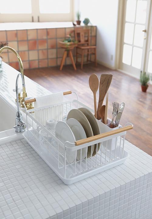 Yamazaki - Tosca dish drainer - white