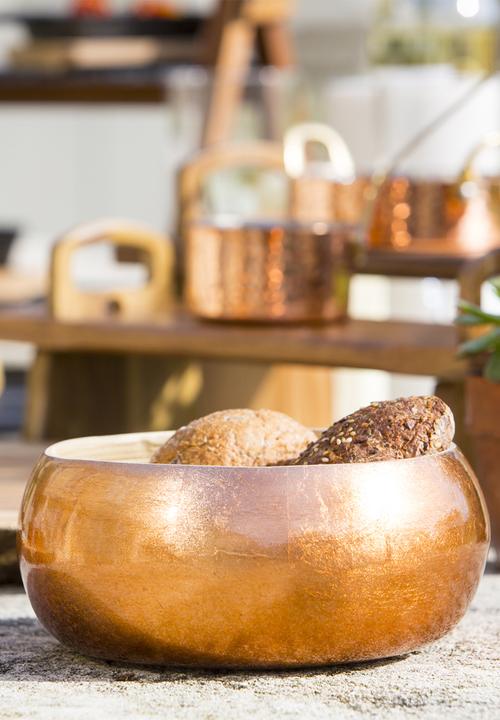 Kitchen Craft - Artesà copper lacquered bamboo serving bowl
