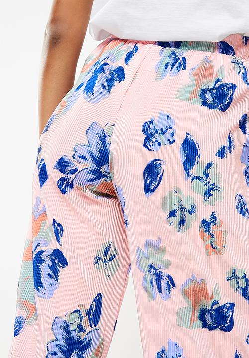 Jacqueline de Yong - Cita pants - pink & blue