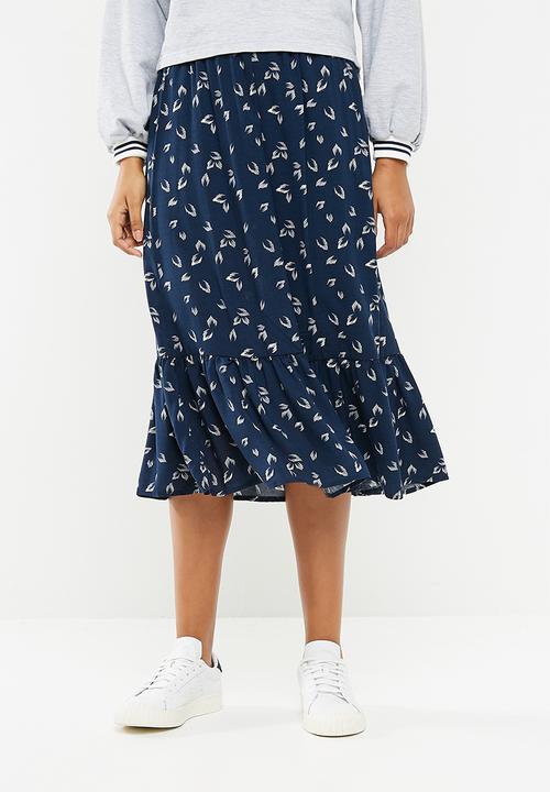 Jacqueline de Yong - Ditte skirt - navy & white