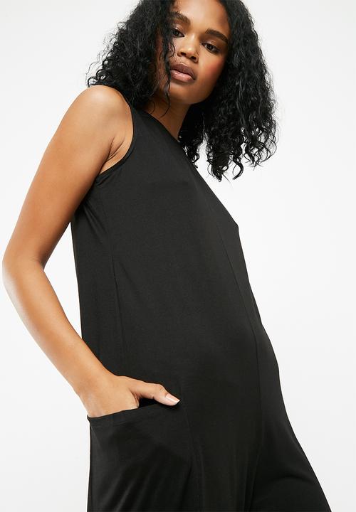 Noisy May - Ines wide jumpsuit - black