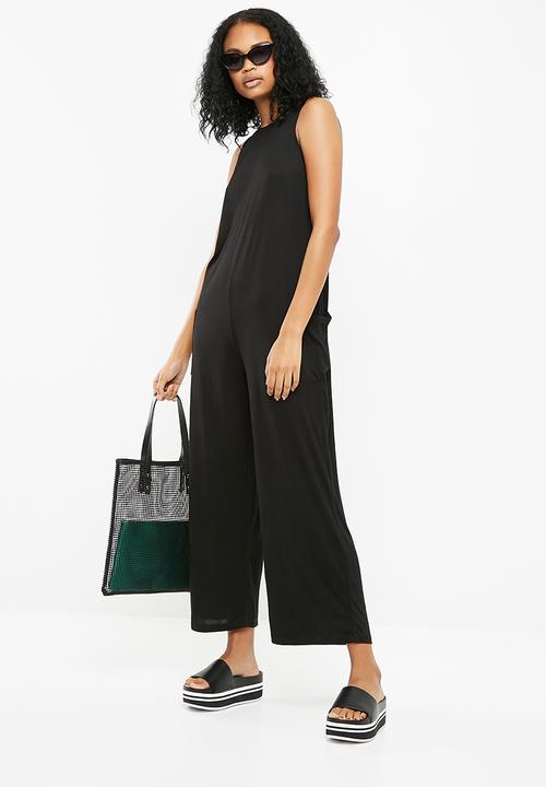 Noisy May - Ines wide jumpsuit - black