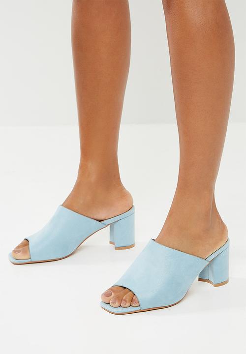 Superbalist - Melissa mid mule - light blue