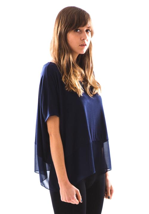 PaiGE sMith - Oversized Tee – Navy