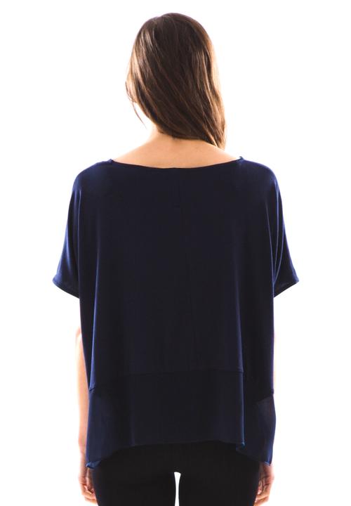 PaiGE sMith - Oversized Tee – Navy