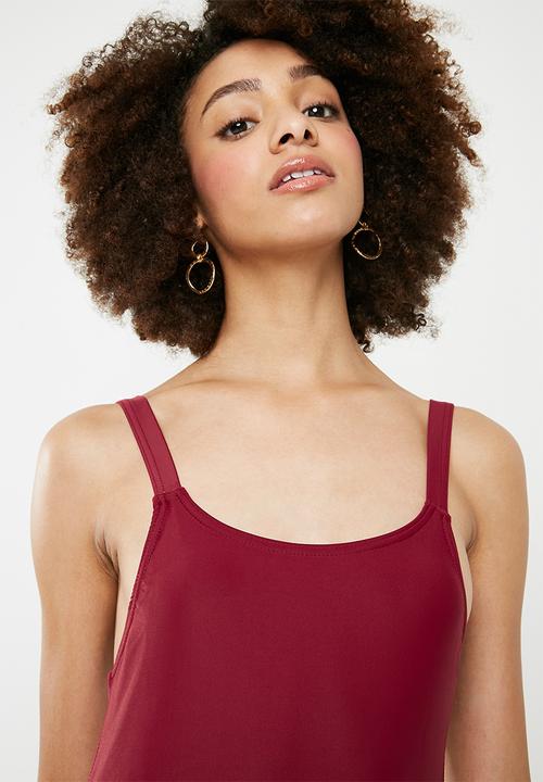 Superbalist - Bikini back one piece - burgundy