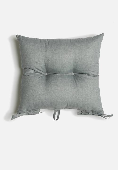 Sixth Floor - Outdoor seat cushion set - charcoal