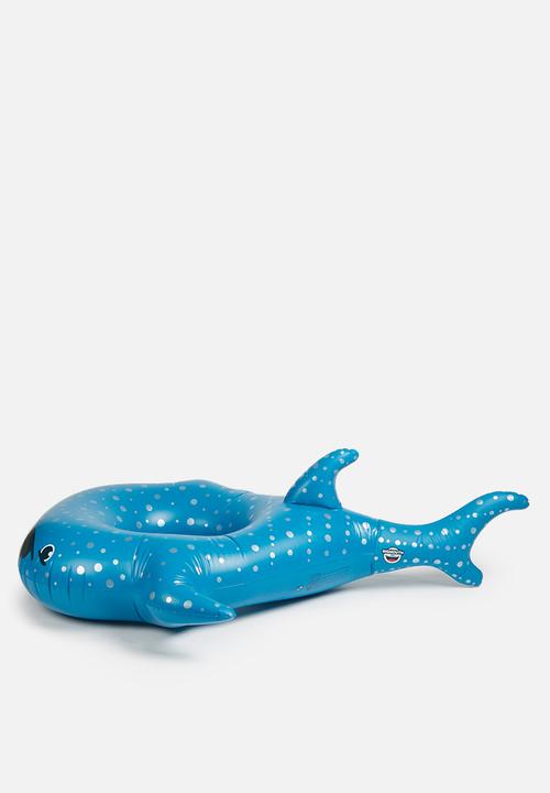 Big Mouth - Whale shark pool float - blue