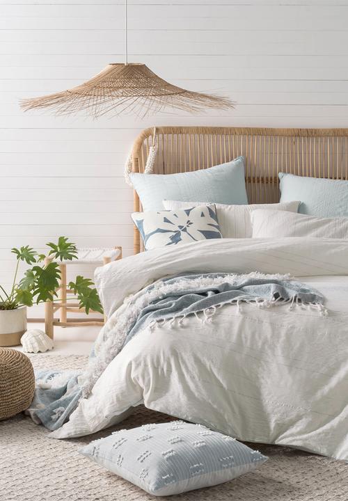 Linen House - Hydra duvet cover set - blue