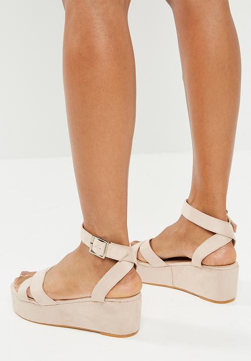 Superbalist - Khanya mid flatform  - pink 
