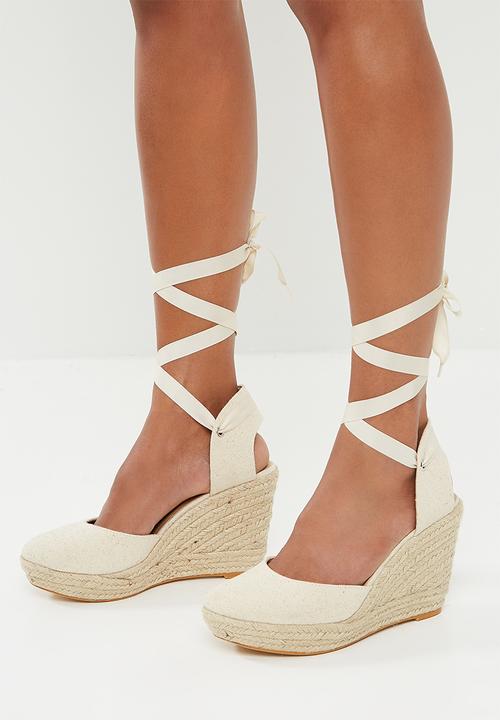 Superbalist - Christia espadrille wedge - beige 