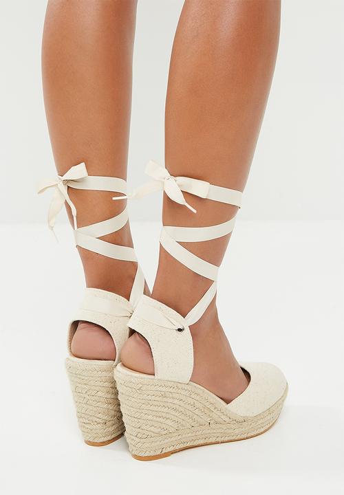 Superbalist - Christia espadrille wedge - beige 