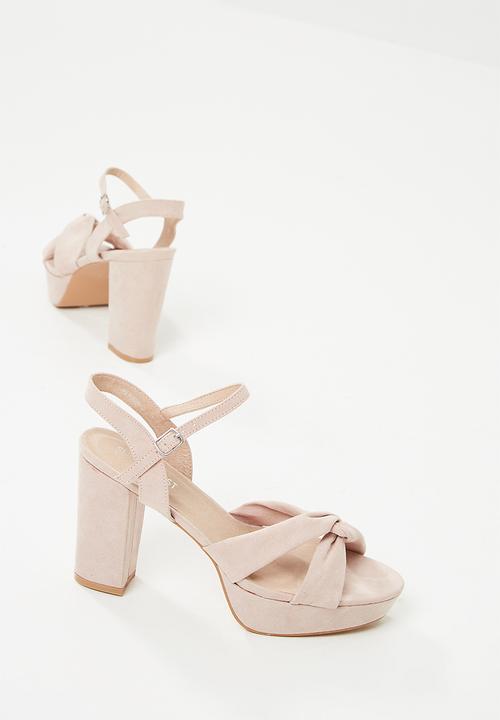 Superbalist - Becca strap block heel - pink