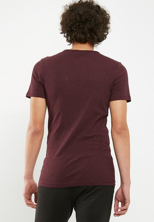 G-STAR - Drillon short sleeve tee - burgundy 