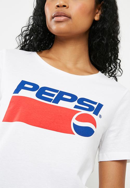 ONLY - Pepsi tee - white 