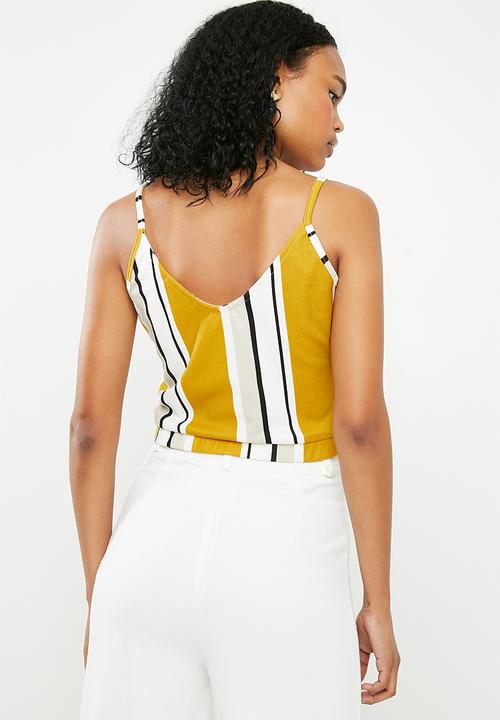 Superbalist - Knit cross over cami - multi 
