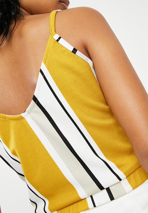Superbalist - Knit cross over cami - multi 