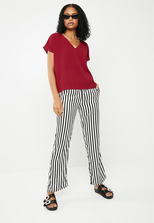 Superbalist - V-neck blouse - red