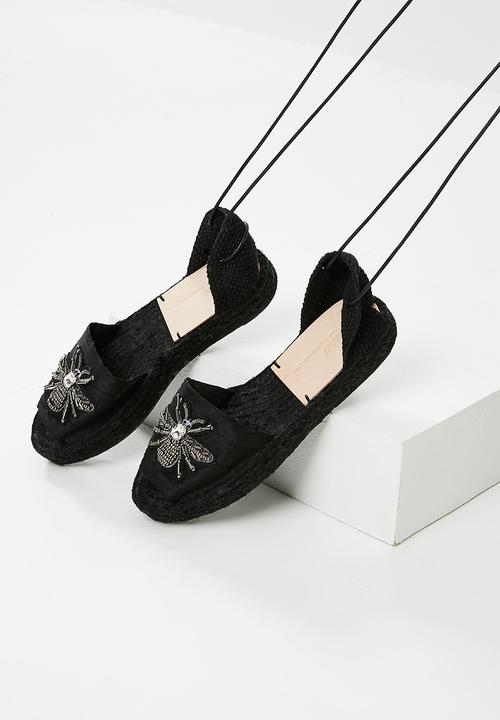 Espadril - Jewel Espadrille - black 