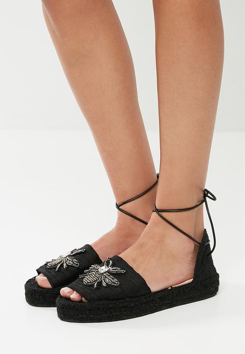 Espadril - Jewel Espadrille - black 