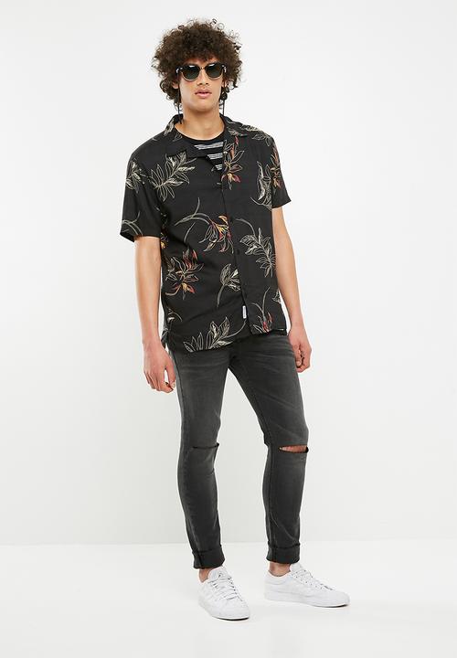 Superbalist - Skinny knee rip jeans - washed grey
