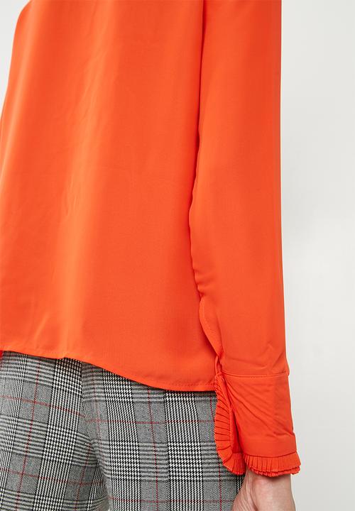 Vero Moda - Luigi long sleeve top - orange 