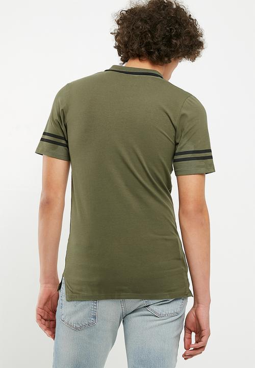 Only & Sons - Palle muscle fit polo - olive 