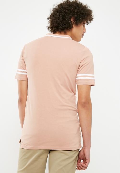 Only & Sons - Palle muscle fit polo - peach 