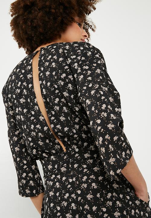 Vero Moda - Minna jumpsuit - black & taupe
