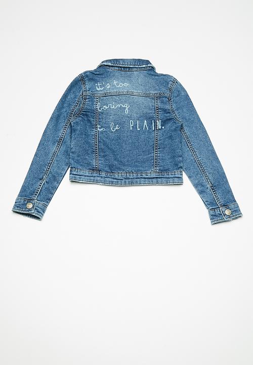 Name It - Fessa denim jacket - blue 
